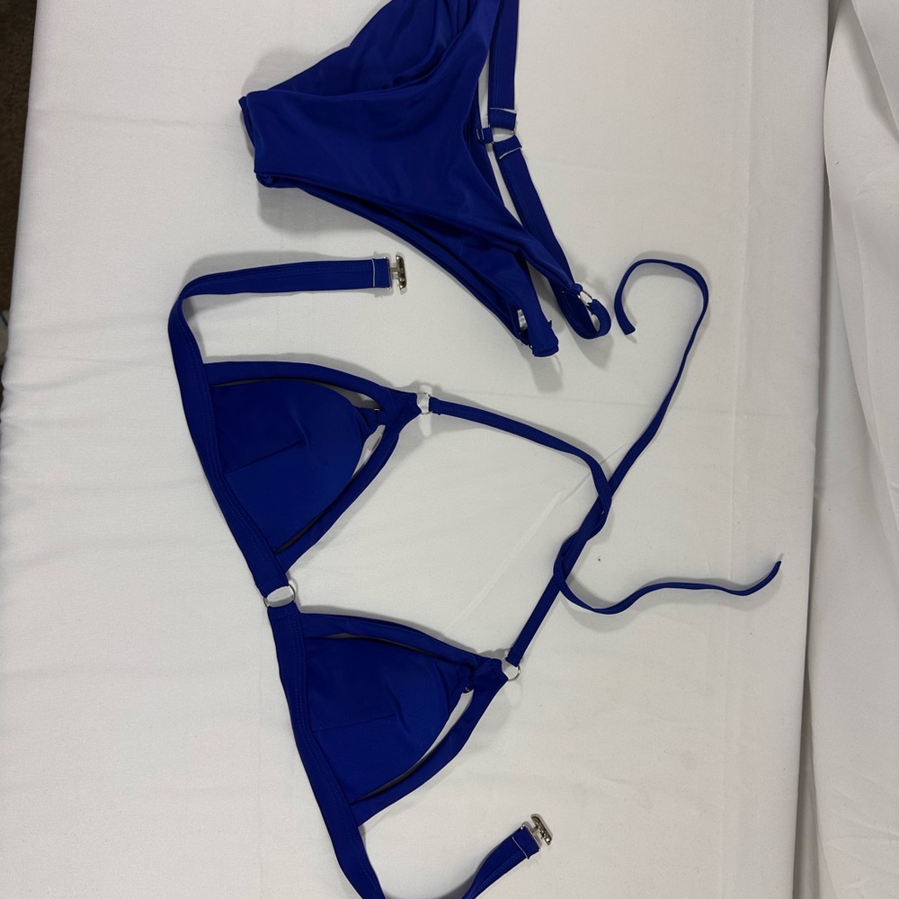 Blue Women's Bikini Set